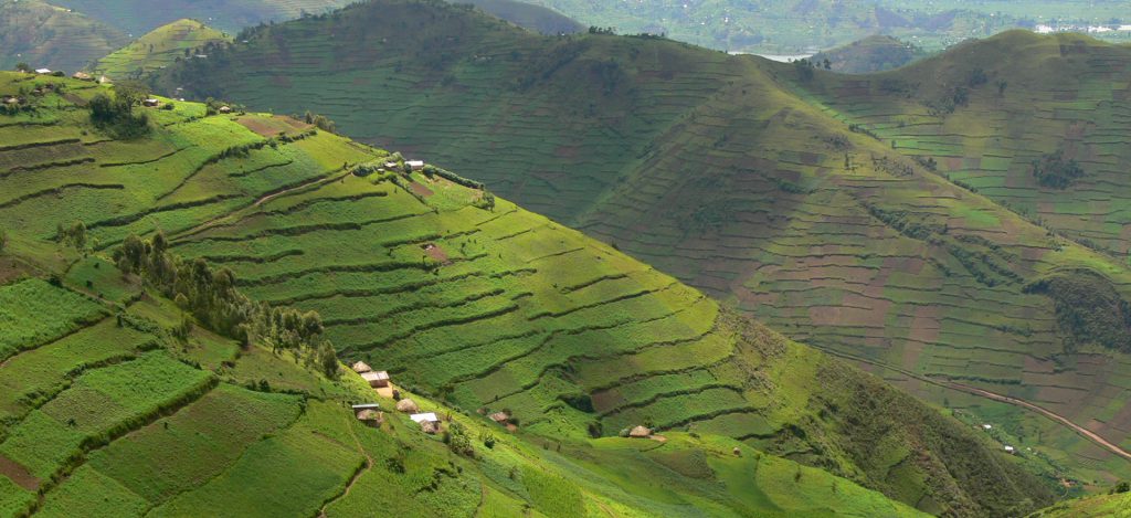 Scenic views of Kabale